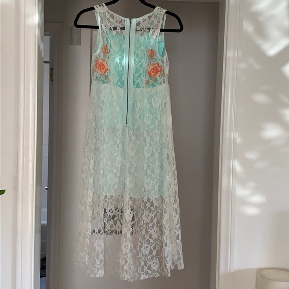 Free People Bohemian Lace Dress - Picture 4 of 6